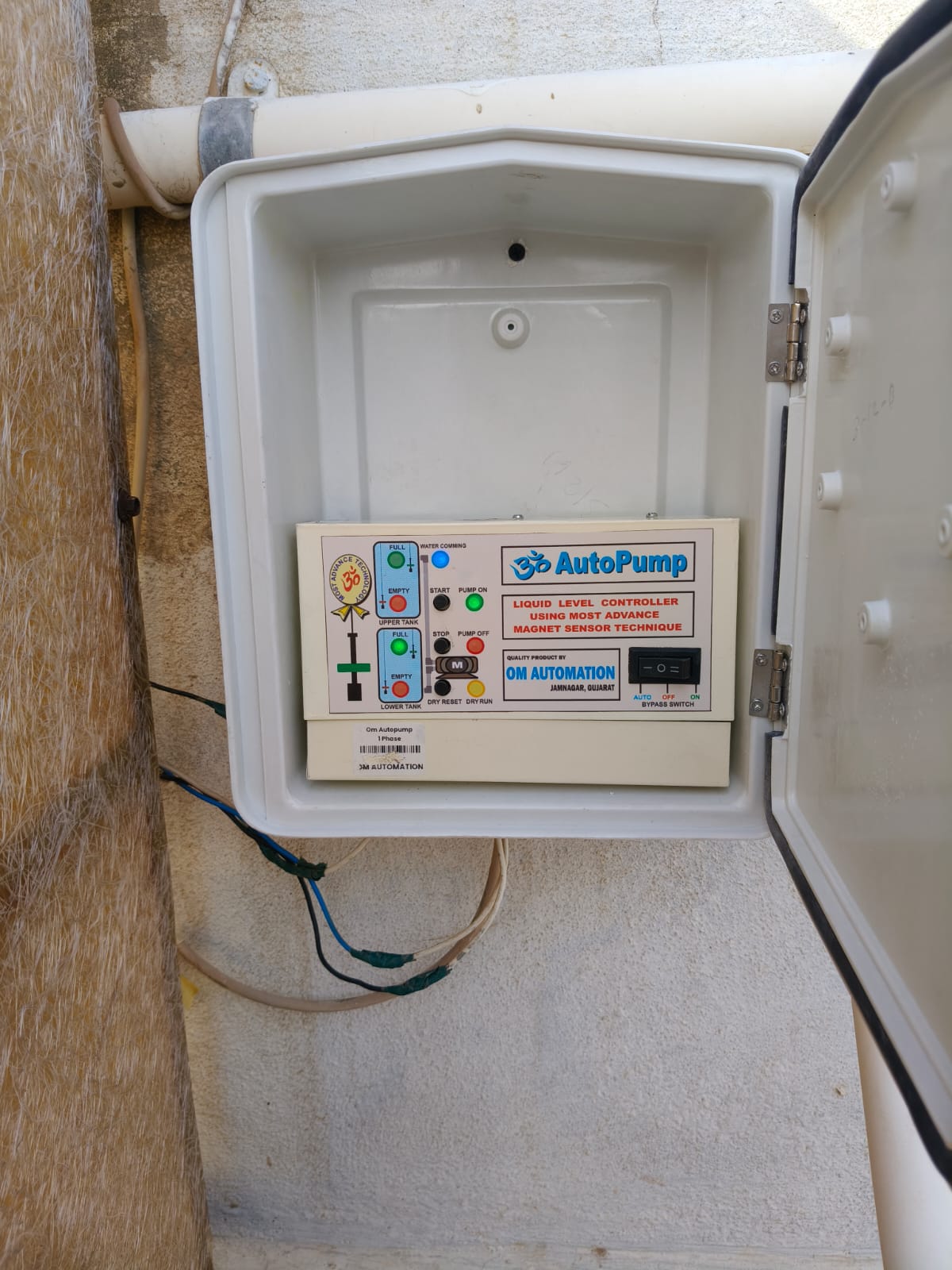 Om Autopump - Fully Automatic Water Level Controller and Indicator With Magnetic Sensor photo review