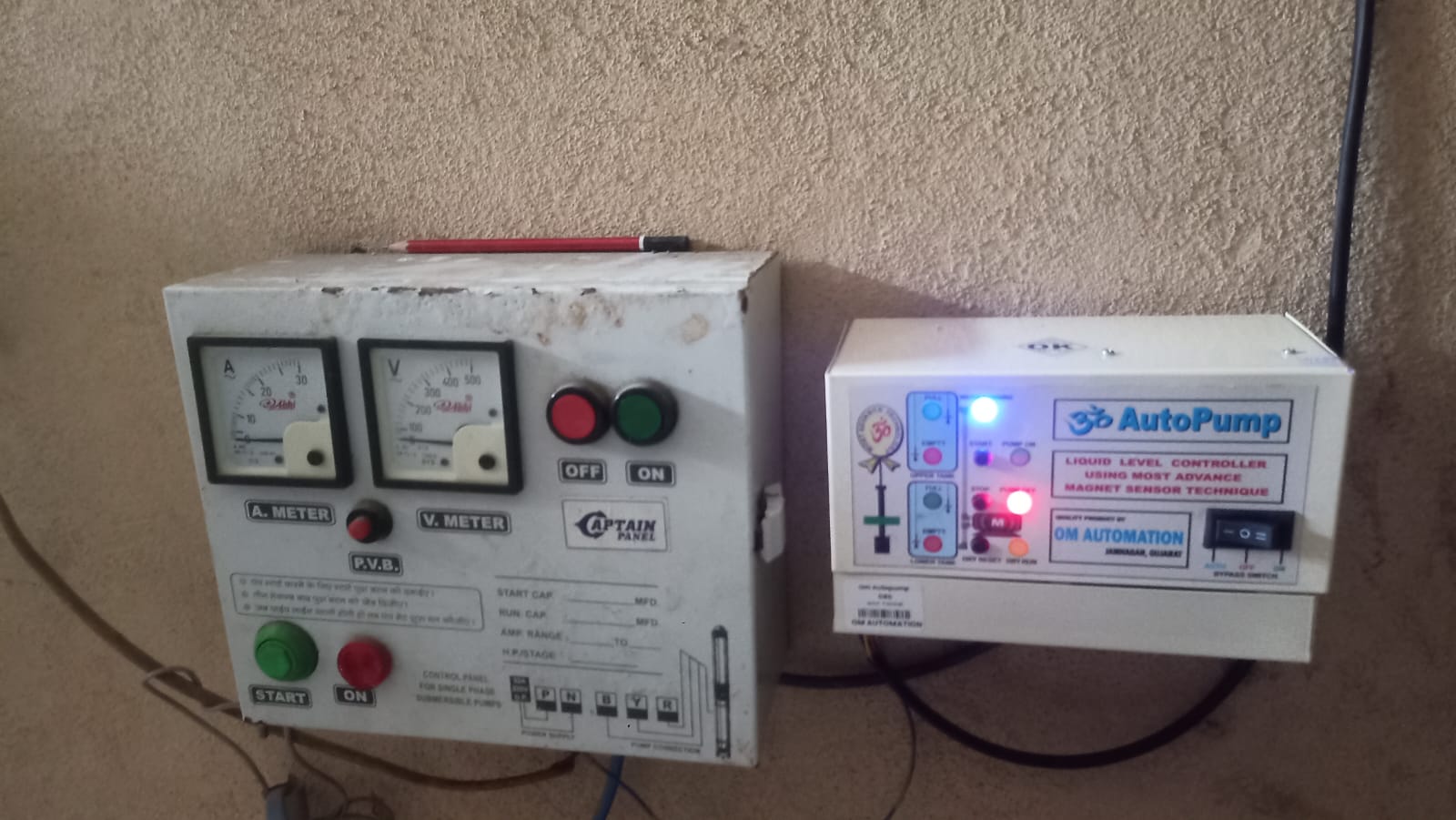 Om Autopump  - Fully Automatic Water Level Controller and Indicator With Magnetic Sensor photo review