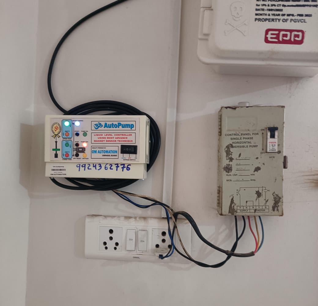 Om Autopump  - Fully Automatic Water Level Controller and Indicator With Magnetic Sensor photo review