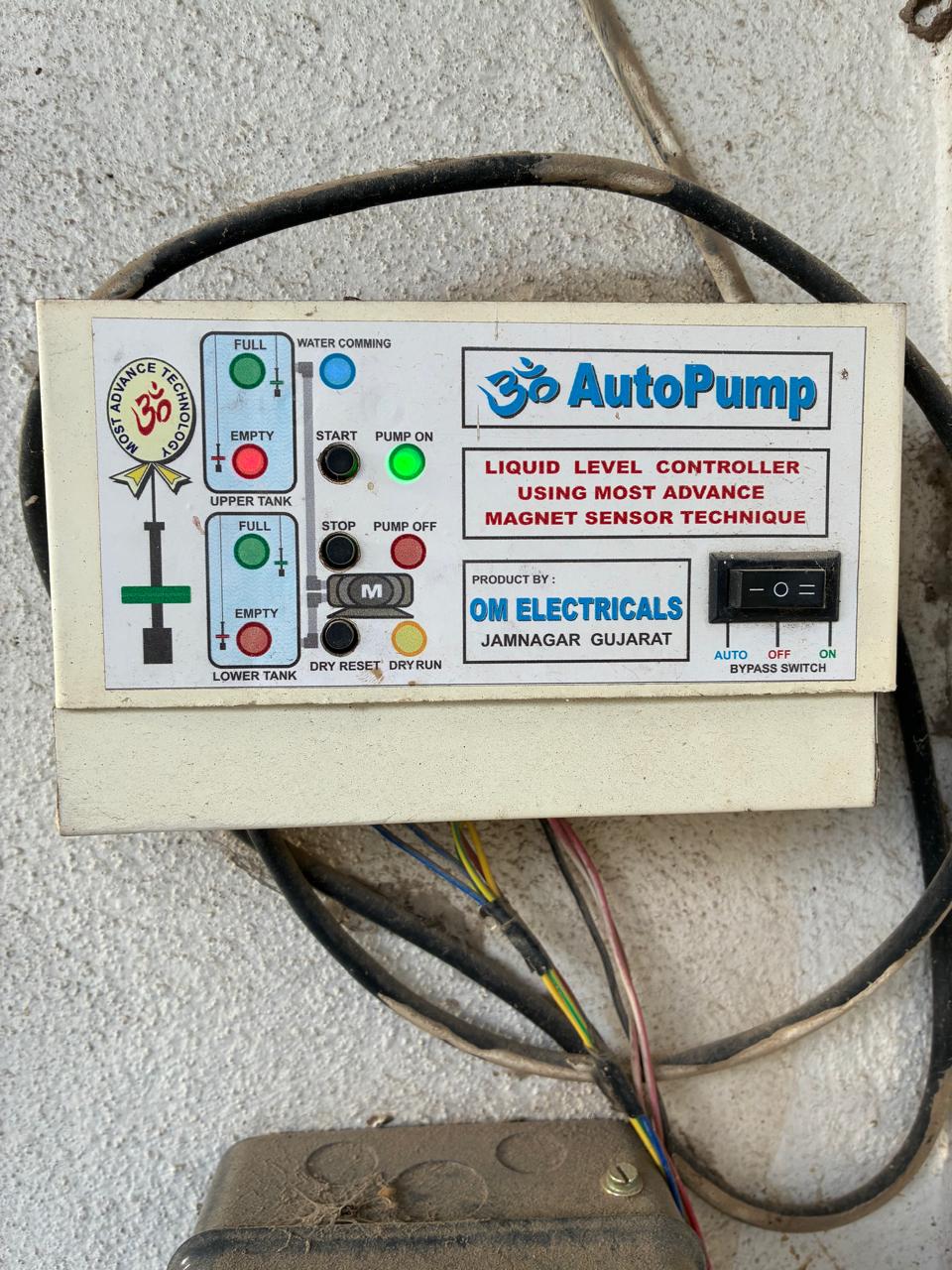 Om Autopump  - Fully Automatic Water Level Controller and Indicator With Magnetic Sensor photo review