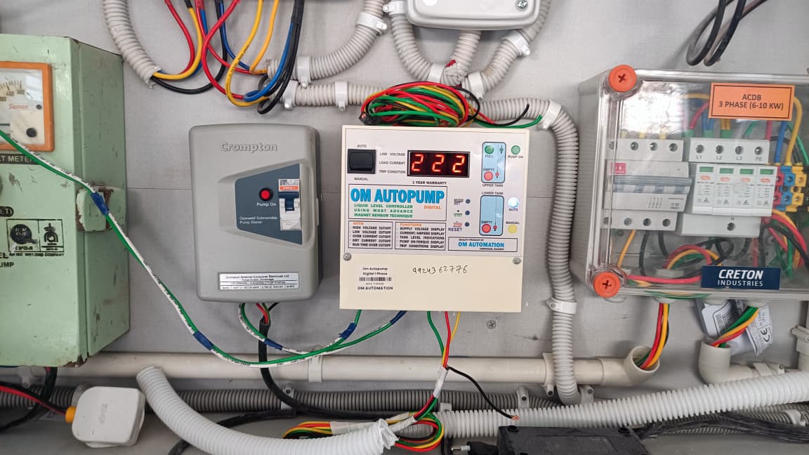 Om Autopump Digital - Fully Automatic Digital Water Level Controller and Indicator with Magnetic Sensor photo review