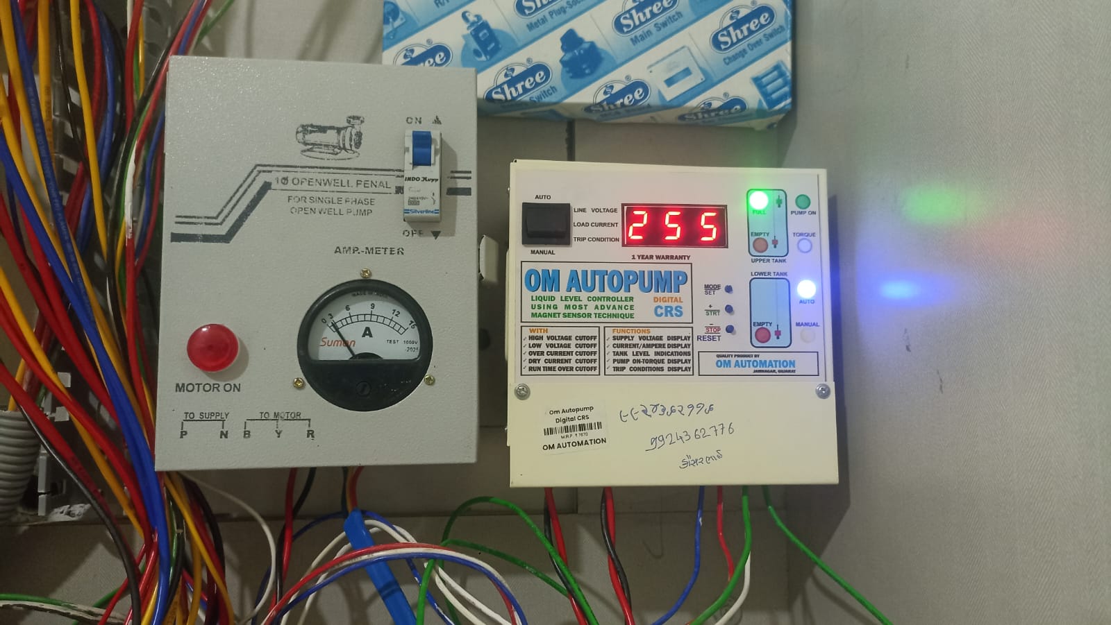 Om Autopump Digital - Fully Automatic Digital Water Level Controller and Indicator with Magnetic Sensor photo review