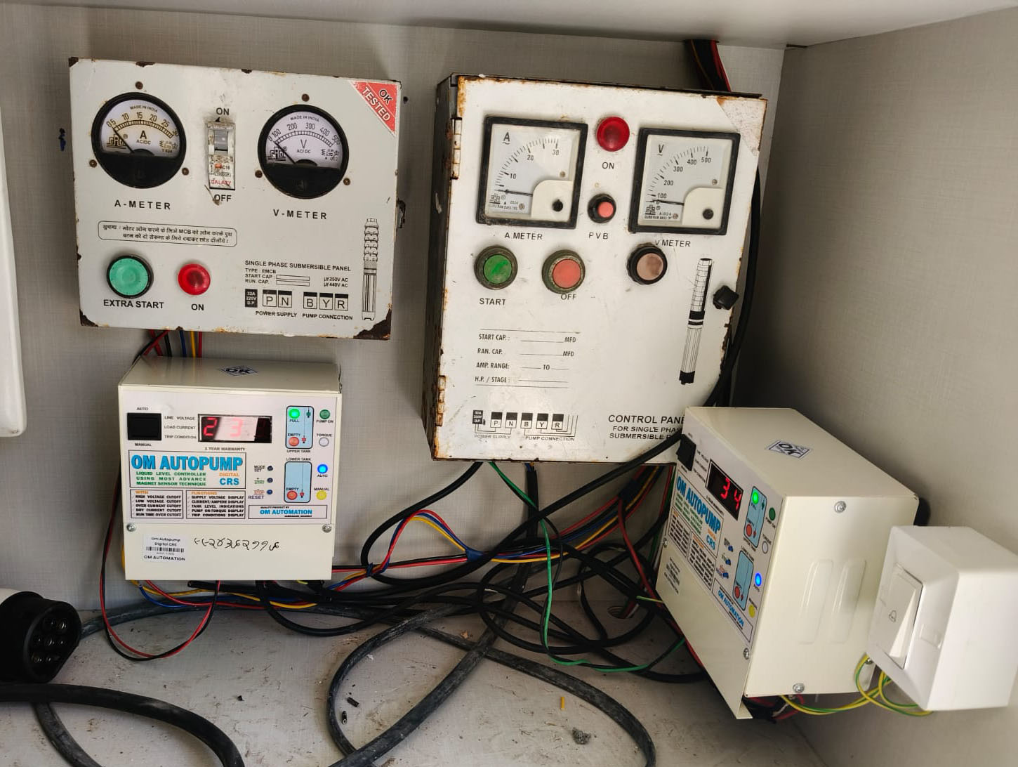 Om Autopump Digital - Fully Automatic Digital Water Level Controller and Indicator with Magnetic Sensor photo review